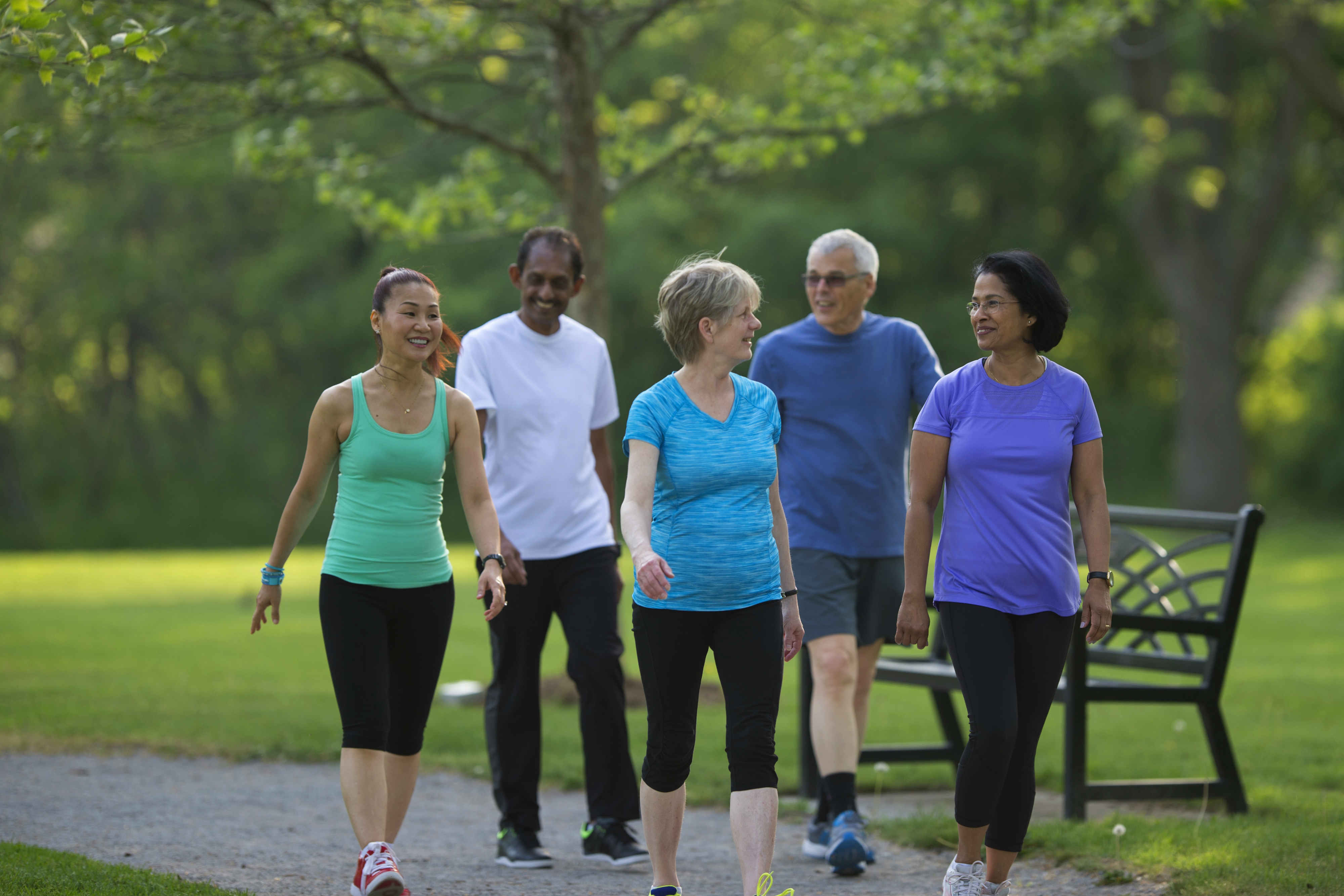 Group of people walking